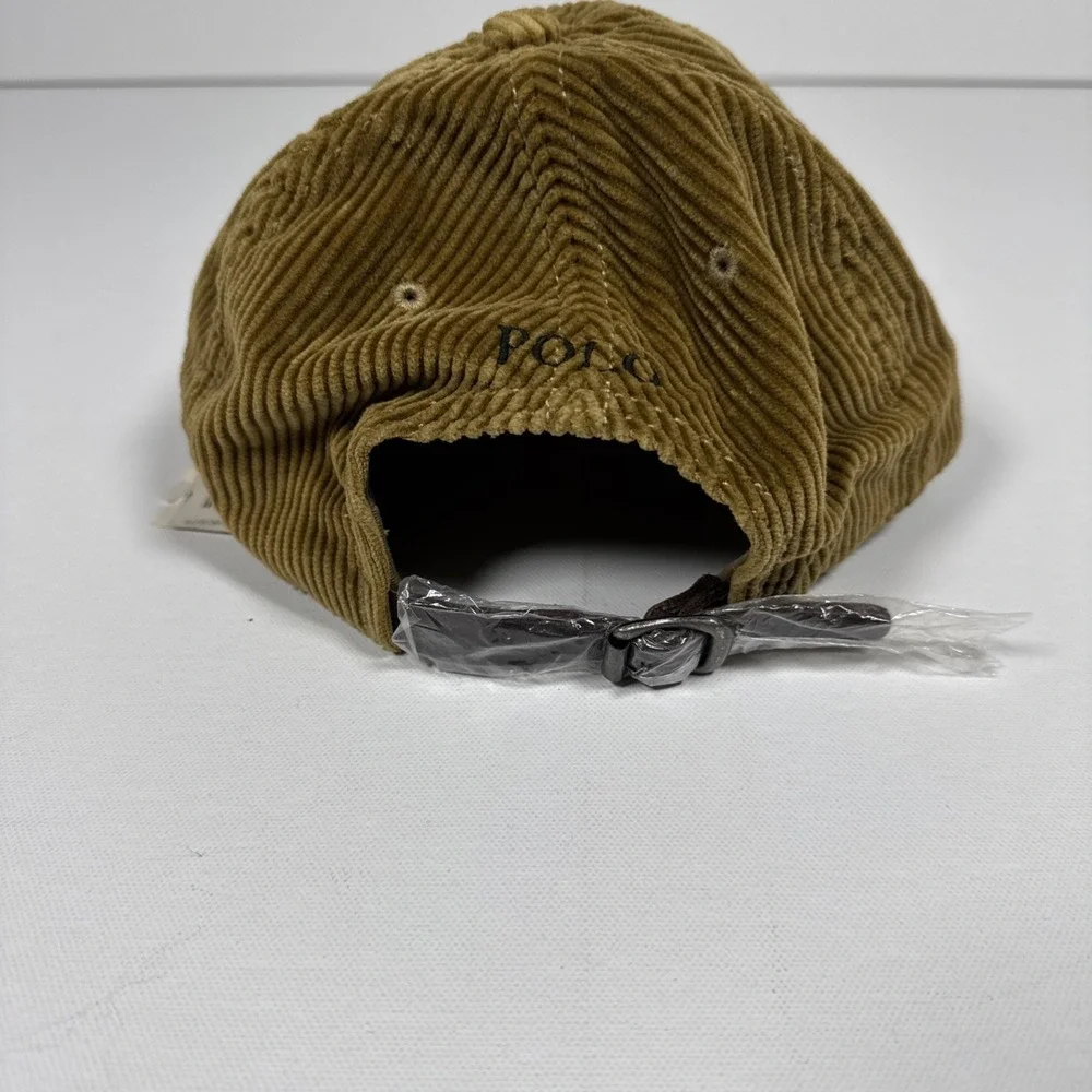 Vintage Polo by Ralph Lauren Brown Corduroy Hat. Deadstock!!